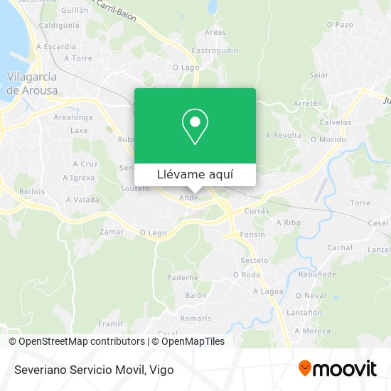Mapa Severiano Servicio Movil