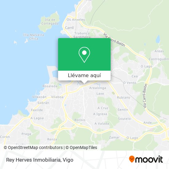 Mapa Rey Herves Inmobiliaria
