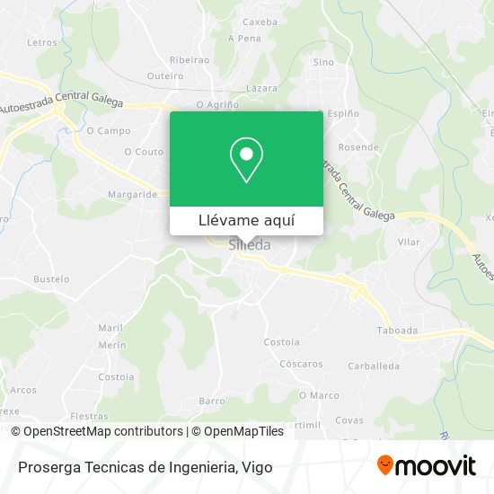 Mapa Proserga Tecnicas de Ingenieria