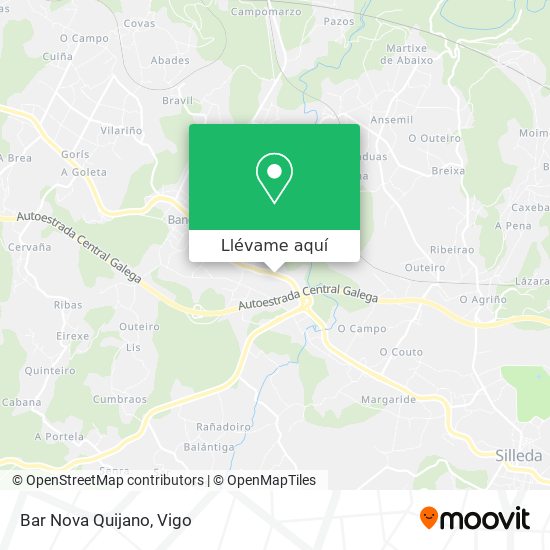 Mapa Bar Nova Quijano
