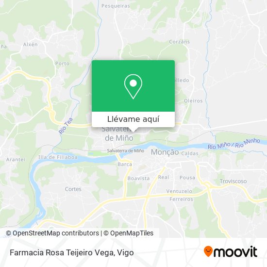 Mapa Farmacia Rosa Teijeiro Vega