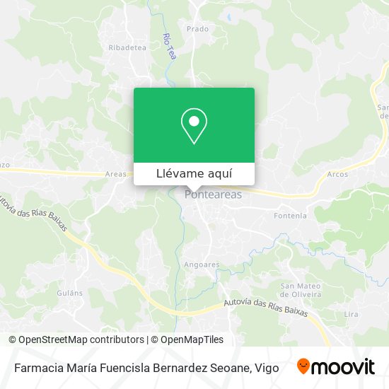 Mapa Farmacia María Fuencisla Bernardez Seoane