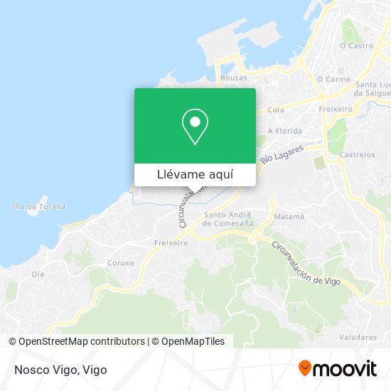 Mapa Nosco Vigo