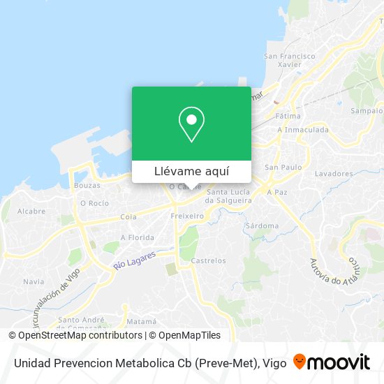 Mapa Unidad Prevencion Metabolica Cb (Preve-Met)