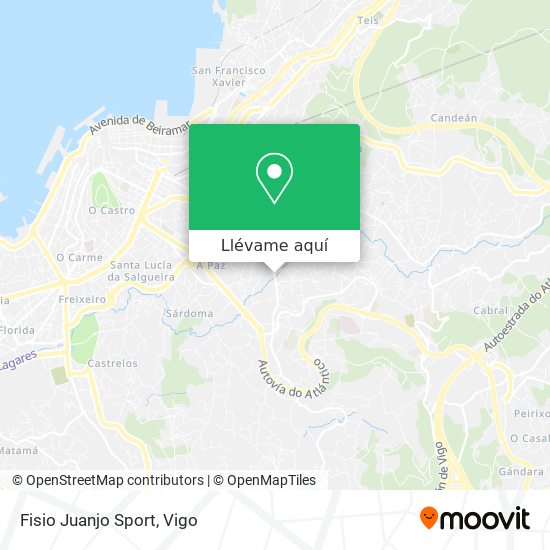 Mapa Fisio Juanjo Sport