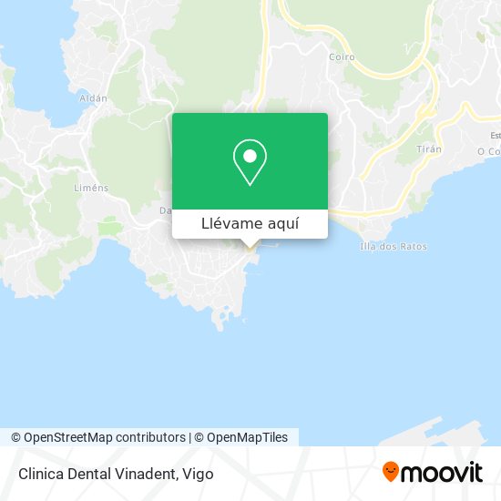 Mapa Clinica Dental Vinadent