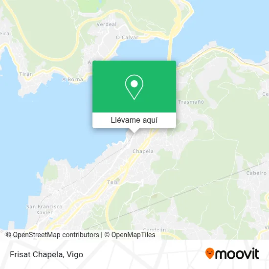 Mapa Frisat Chapela