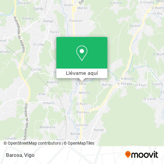 Mapa Barosa