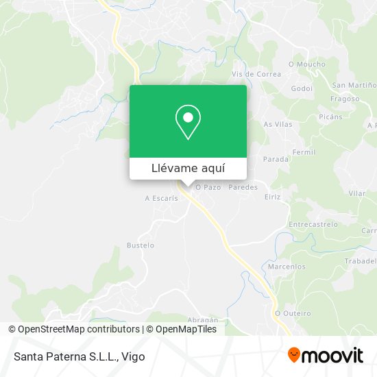 Mapa Santa Paterna S.L.L.