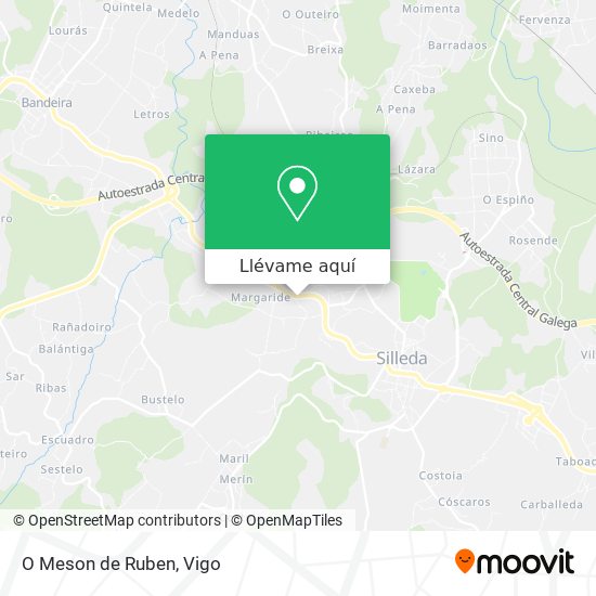 Mapa O Meson de Ruben