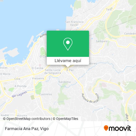 Mapa Farmacia Ana Paz