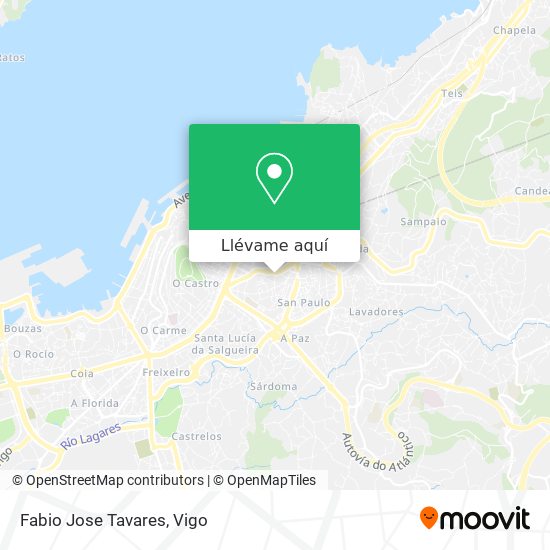 Mapa Fabio Jose Tavares