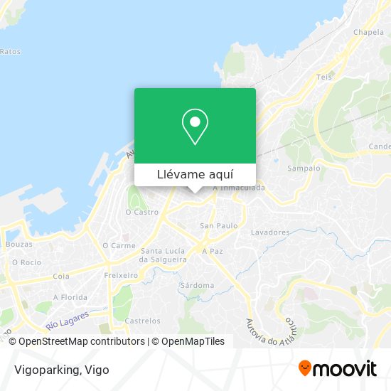 Mapa Vigoparking