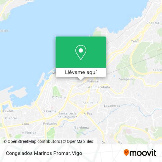 Mapa Congelados Marinos Promar