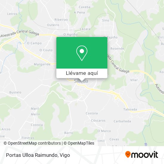 Mapa Portas Ulloa Raimundo
