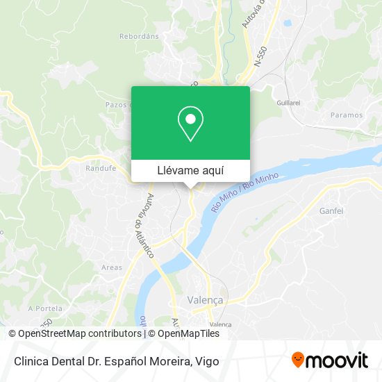 Mapa Clinica Dental Dr. Español Moreira