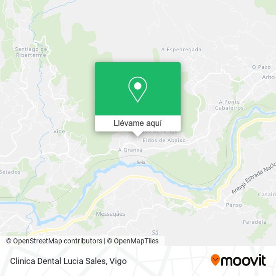 Mapa Clinica Dental Lucia Sales