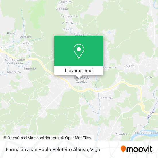 Mapa Farmacia Juan Pablo Peleteiro Alonso