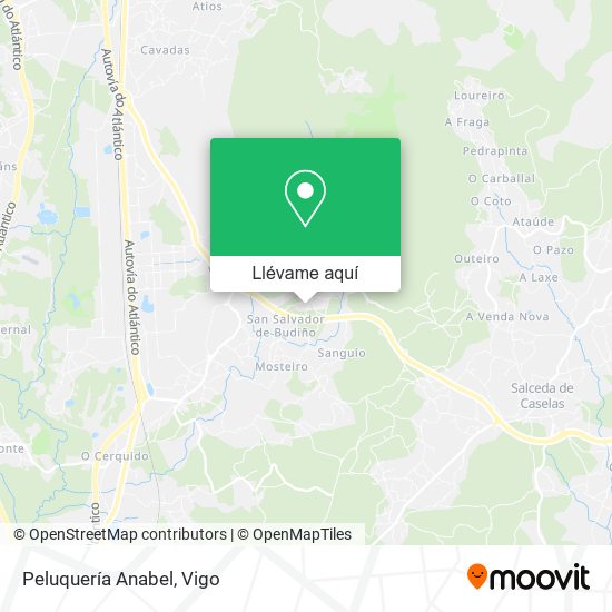 Mapa Peluquería Anabel