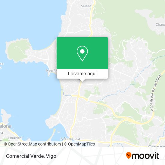 Mapa Comercial Verde