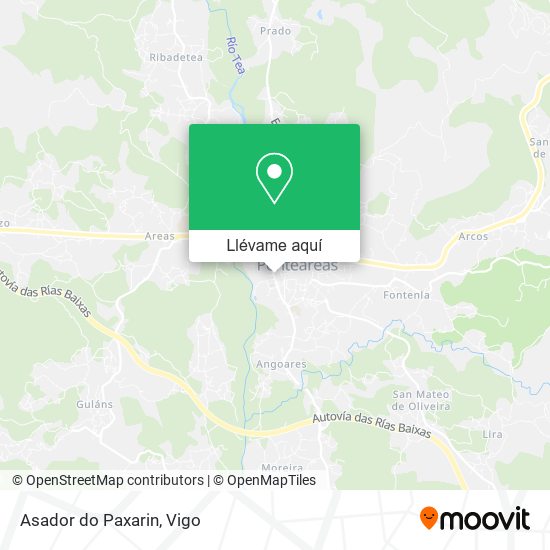 Mapa Asador do Paxarin