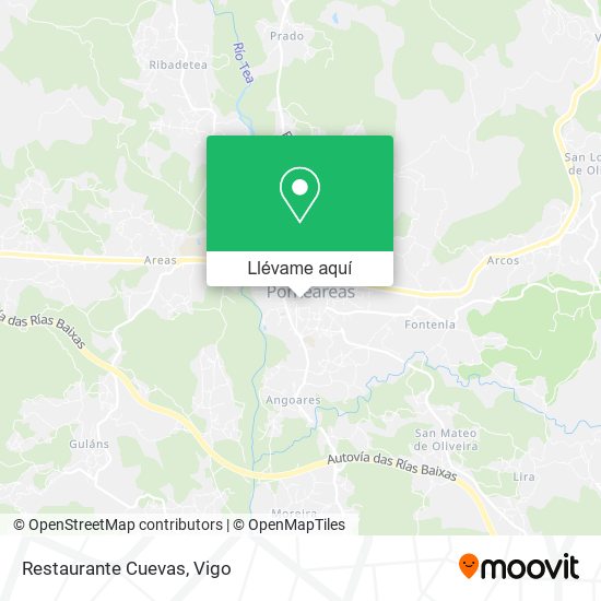 Mapa Restaurante Cuevas
