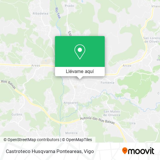 Mapa Castroteco Husqvarna Ponteareas