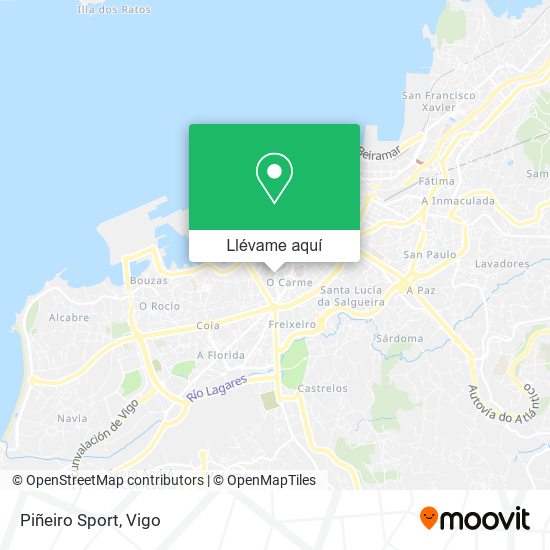 Mapa Piñeiro Sport