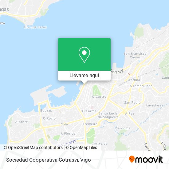 Mapa Sociedad Cooperativa Cotrasvi