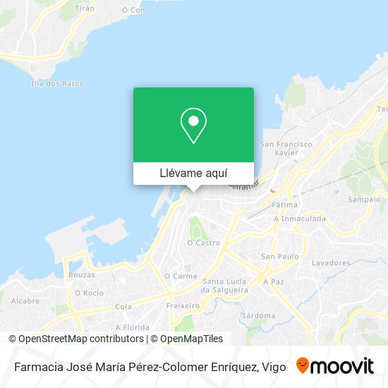 Mapa Farmacia José María Pérez-Colomer Enríquez