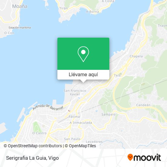 Mapa Serigrafia La Guia