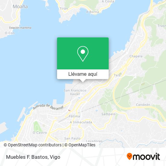 Mapa Muebles F. Bastos