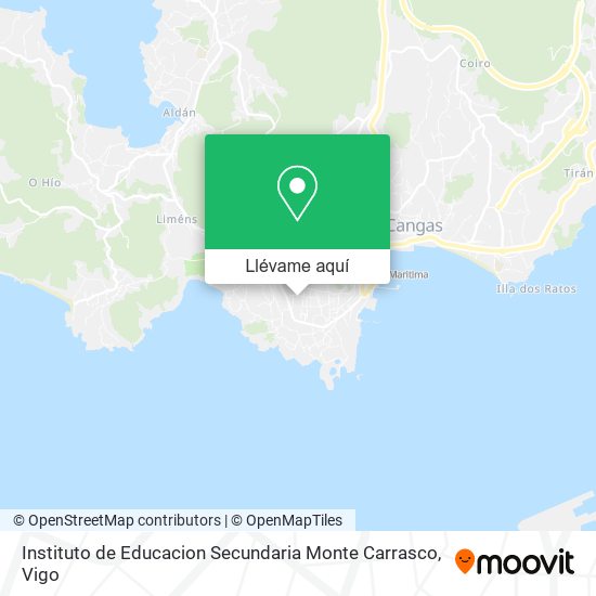 Mapa Instituto de Educacion Secundaria Monte Carrasco