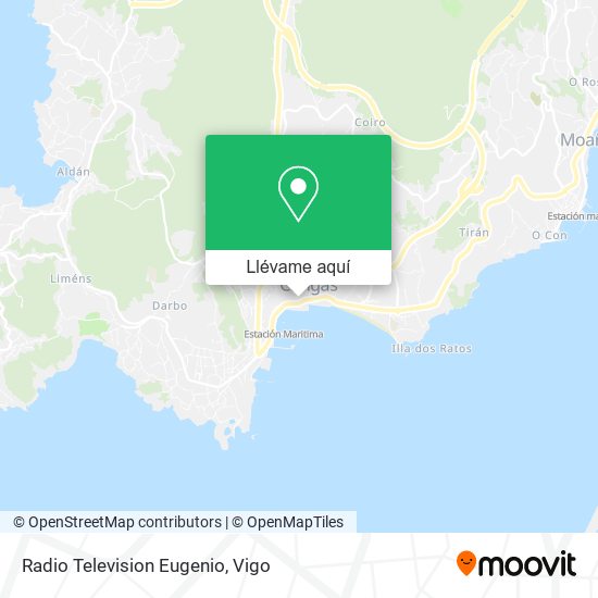 Mapa Radio Television Eugenio