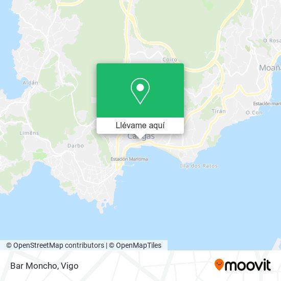 Mapa Bar Moncho