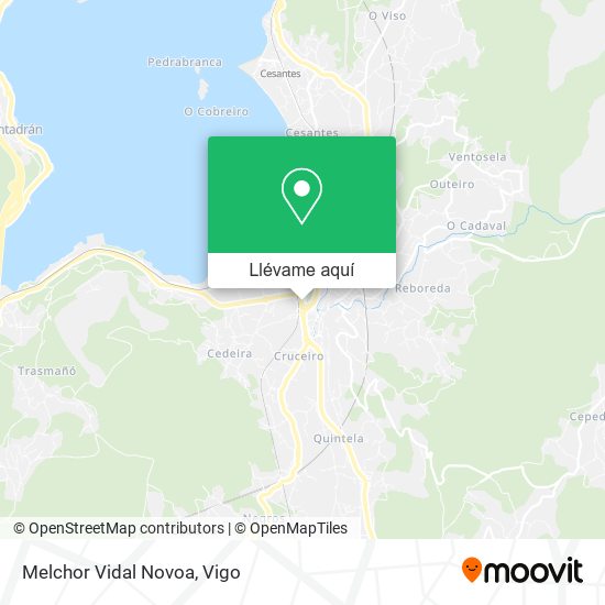 Mapa Melchor Vidal Novoa