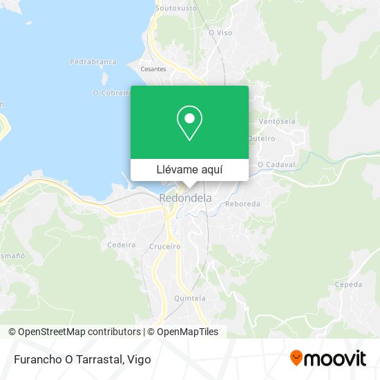 Mapa Furancho O Tarrastal