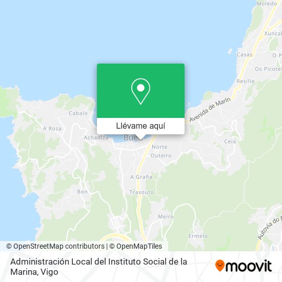 Mapa Administración Local del Instituto Social de la Marina