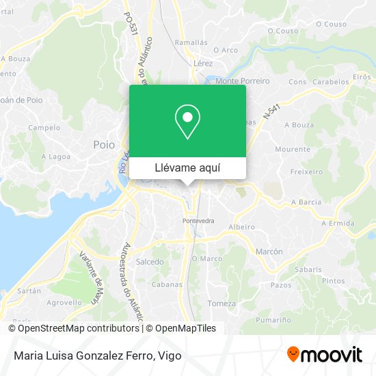 Mapa Maria Luisa Gonzalez Ferro