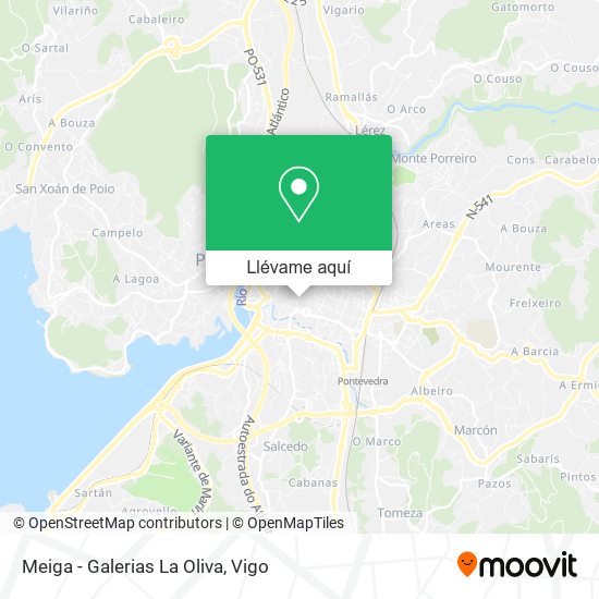 Mapa Meiga - Galerias La Oliva