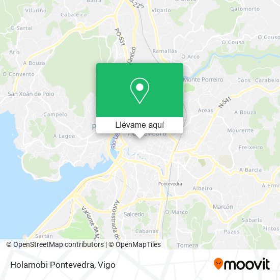 Mapa Holamobi Pontevedra
