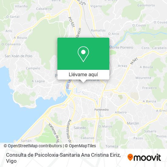 Mapa Consulta de Psicoloxia-Sanitaria Ana Cristina Eiriz