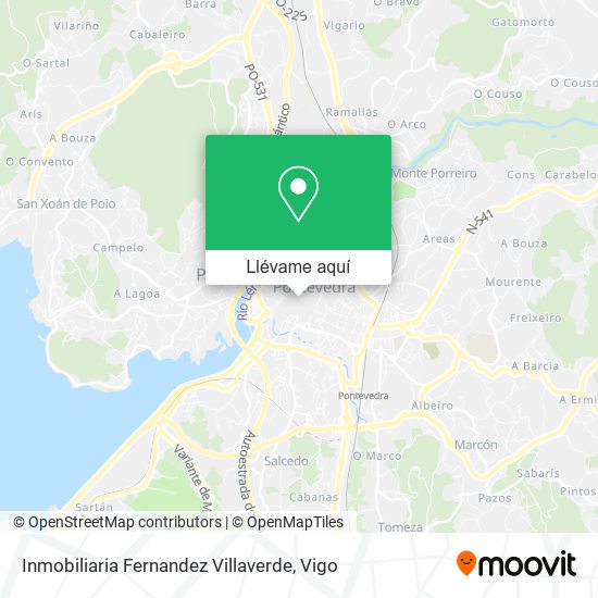 Mapa Inmobiliaria Fernandez Villaverde