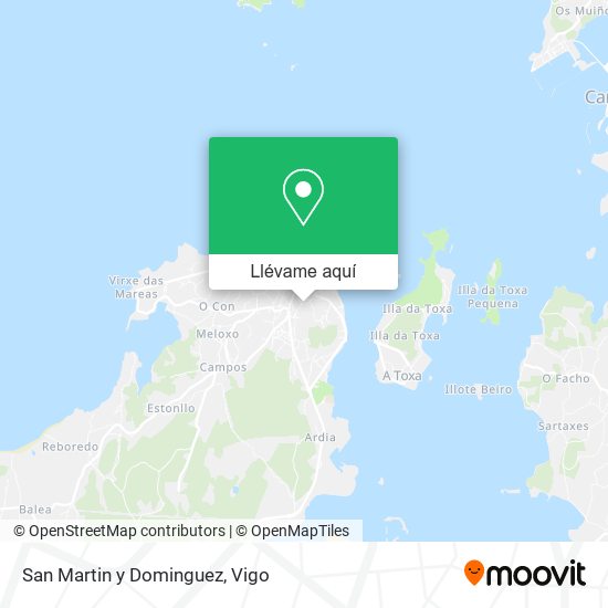 Mapa San Martin y Dominguez