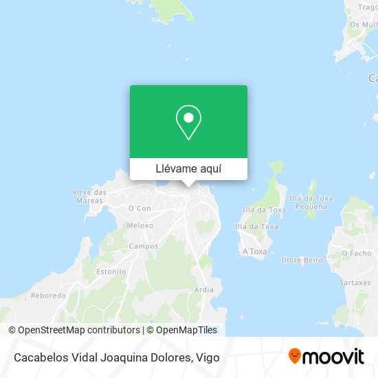 Mapa Cacabelos Vidal Joaquina Dolores