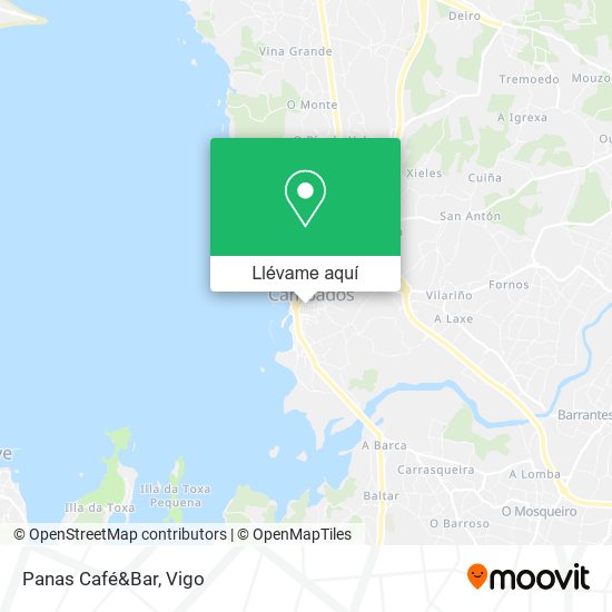 Mapa Panas Café&Bar