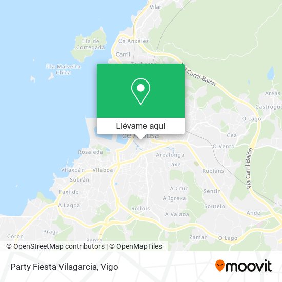 Mapa Party Fiesta Vilagarcia
