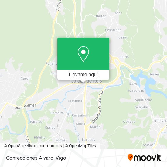 Mapa Confecciones Alvaro