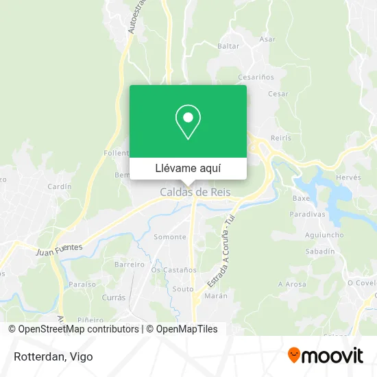Mapa Rotterdan