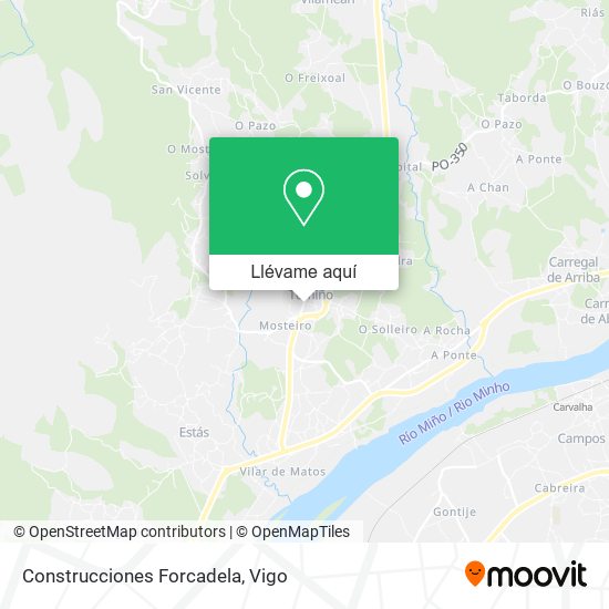 Mapa Construcciones Forcadela